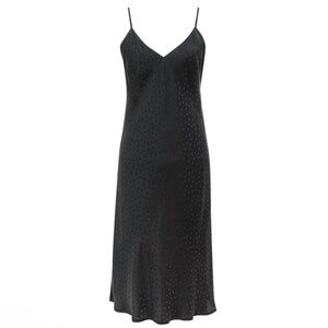 NWT - Gold Hawk - Women's Jacquard Slip Dress - 100% Silk